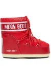 Moon Boot Icon Low Boots In Red