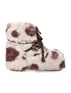 Moon Boot Icon Low Curly Boots In Multi