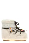 Shop Moon Boot 'icon Low Faux-fur Beads' Boots