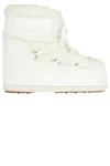 Moon Boot Icon Low Faux Fur Boots In White