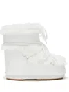 Moon Boot Icon Low Faux Fur Boots In White