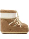 Moon Boot Icon Low Fleece Boot In Brown