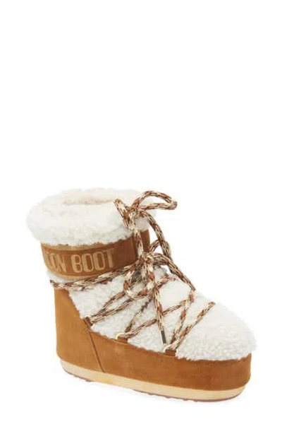 Moon Boot ® Icon Low Genuine Shearling Boot