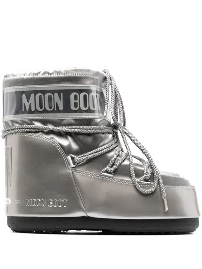 Moon Boot "icon" Low Glance Boot In Gray