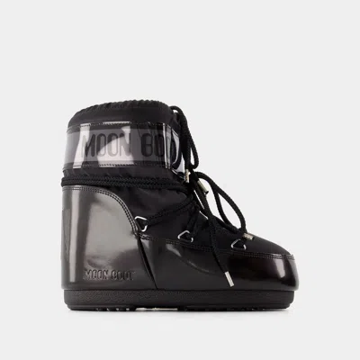 Moon Boot Bottes Icon Low Glance -  - Synthétique - Noir In Black