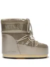 Moon Boot Mb Icon Low Glitter Woman Ankle Boots Pink Size 8-9.5 Plastic In Multi
