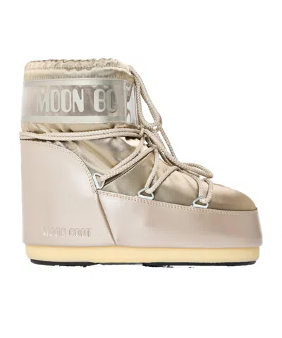 MOON BOOT ICON LOW GLANCE SATIN BOOTS