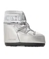 Moon Boot Icon Low Glance Flat Sole Boots Nylon In Animal Print