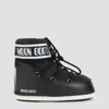 Moon Boot Stivale Icon Low Nero In Nylon In Black