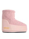 Moon Boot X Guest In Residence Icon Low No Lace Knit Boots In Multi