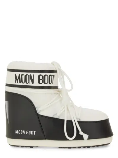 Moon Boot Icon Low Nylon Boot In White