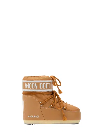 MOON BOOT ICON LOW NYLON BOOT WITH LOGO