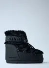 Moon Boot Icon Low Nylon Boots In Black
