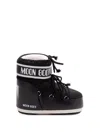 Moon Boot Black Icon Short Snow Boots In Black