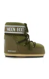 Moon Boot Icon Low Nylon Boots In Green