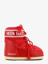 Moon Boot Icon Low Nylon Boots In Red