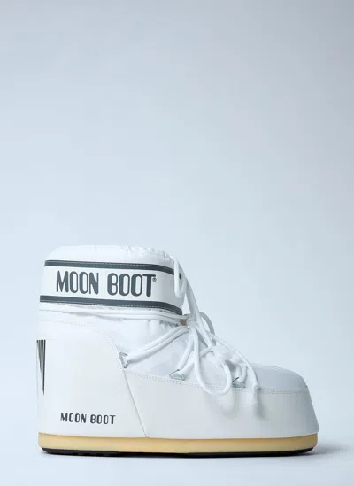 Moon Boot Icon Low Nylon Boots In White