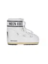 Moon Boot "icon Low" Padded Ankle Boots In White