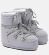 Moon Boot Icon Low Quilt Snow Boots In Grey