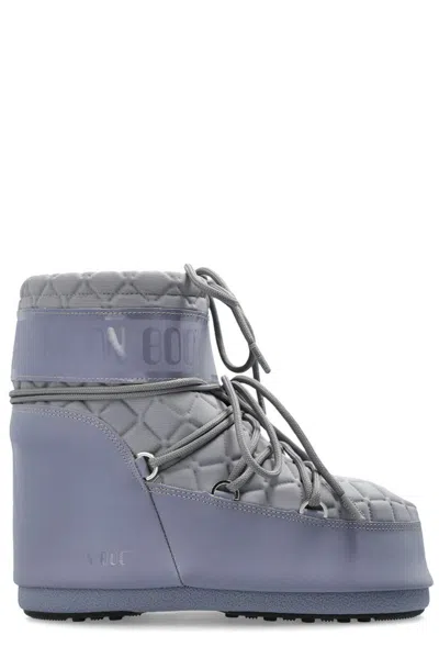 Moon Boot Icon Quilted Boots In Purple