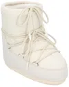 Moon Boot White Synthetic Leather Icon Low Ankle Boots In White