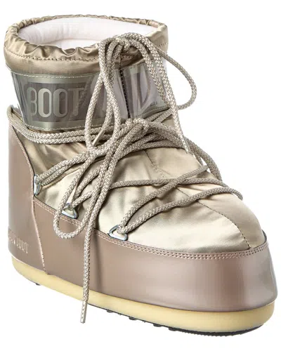 Moon Boot Icon Low Satin Boot In Multi