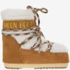 Moon Boot Icon Low Shearling Ankle Boots In Multi