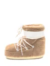 Moon Boot Icon Low Shearling-lined Mini Boots In Brown