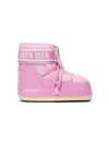 Moon Boot Girls Icon Low Boots In Pink