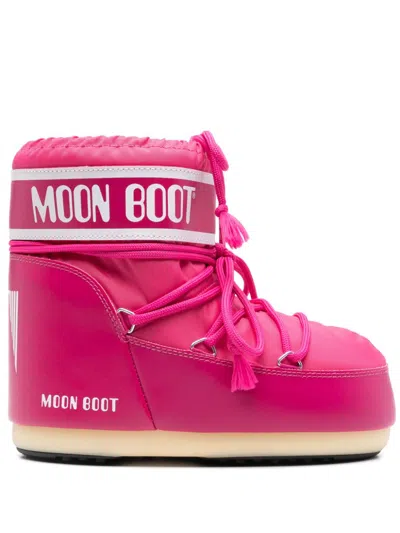 Moon Boot Icon Low Snow Boots In Pink