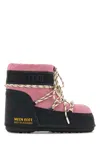 Moon Boot Icon Low Suede Ankle Boots In Multi