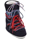 Moon Boot Icon Low Suede Boot In Multi