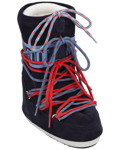Moon Boot Icon Low Suede Boot In Multi