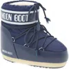 Moon Boot Stivaletti Icon Low In Nylon Blu Unisex In Blue