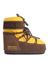 Moon Boot Icon Low Yellow Polyamide Boots In Yellow