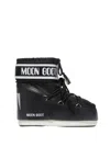 Moon Boot Stivale Icon Low Nero In Nylon In Black