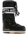 Moon Boot Icon High Nylon Boots In Black