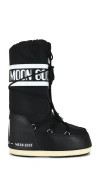 Moon Boot Icon Nylon Boot In Black