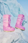 Moon Boot Icon Nylon Boot In Pink, Women's At Urban Outfitters