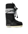 Moon Boot Icon Nylon Boots In Black