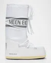 Moon Boot Icon Nylon Knee-high Snow Boots In White