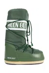 Moon Boot Icon Nylon Ski Boots In Green
