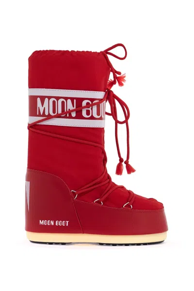 Moon Boot Icon Snow Boots In Red