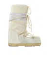 Moon Boot Icon Padded Lace-up Boots In White