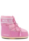 Moon Boot Pink Icon Low Nylon Boots In Pink