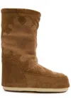 Moon Boot Icon Padded Suede Mid-calf Snow Boots In Tan