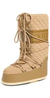 Moon Boot Icon Quilt Boots Caramel In Caramel