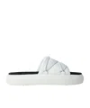 Moon Boot Icon Rope-detail Platform Sandals In White