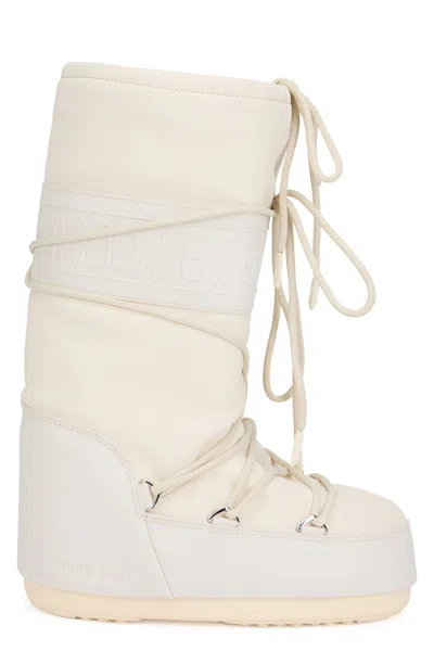 Moon Boot Icon Rubber Boot In White