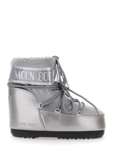 Moon Boot Icon Snow Boot In Silver